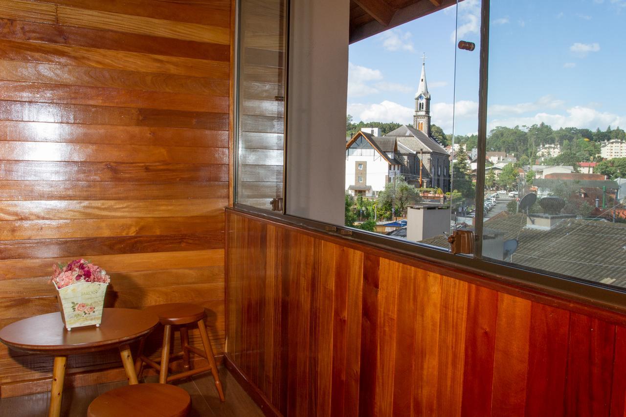 Otima Localizacao E Vista Da Cidade Gramado Exterior photo